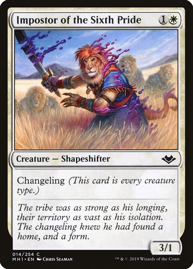 Impostor of the Sixth Pride (14) [MH1] - MTG Single