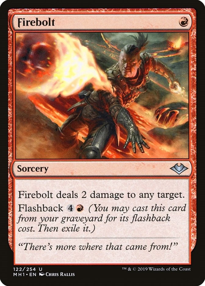 Firebolt (122) [MH1] - MTG Single