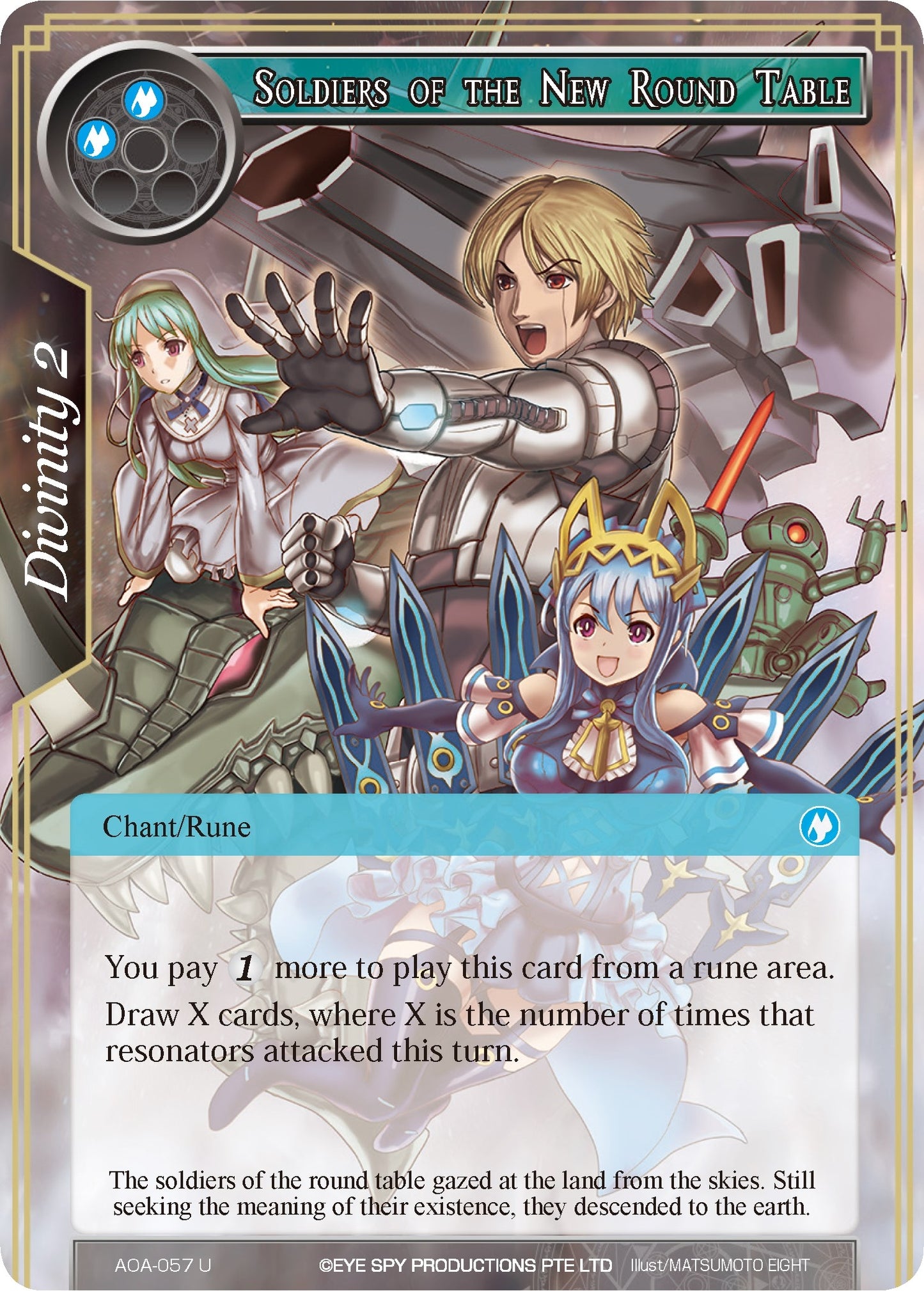 Soldiers of the New Round Table (57) [AOA] - Force of Will Single