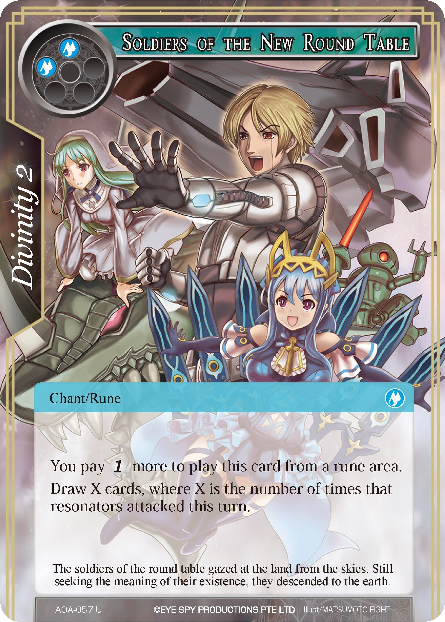 Soldiers of the New Round Table (57) [AOA] - Force of Will Single