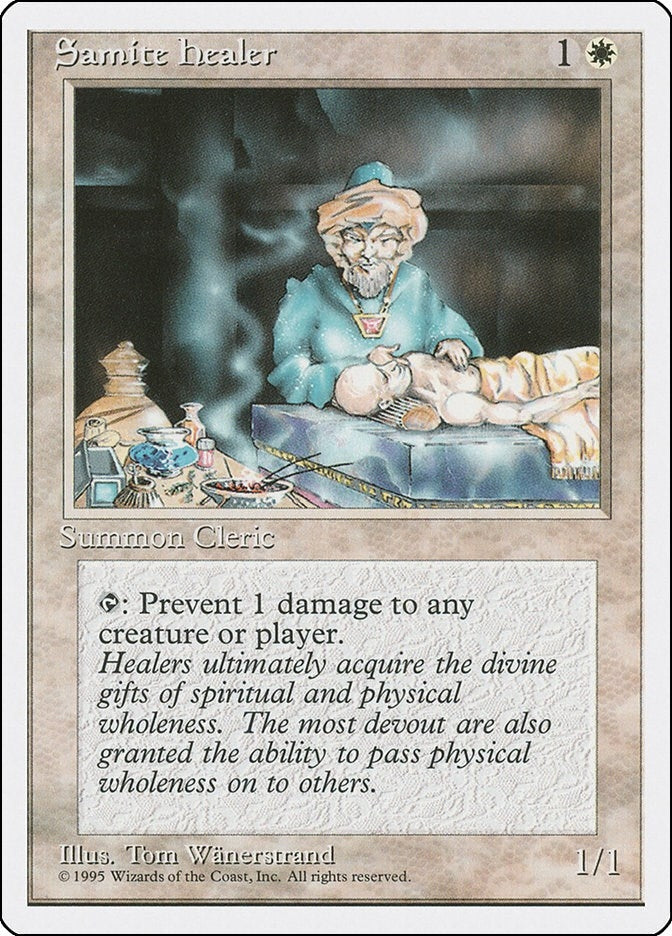 Samite Healer [4ED] - MTG Single