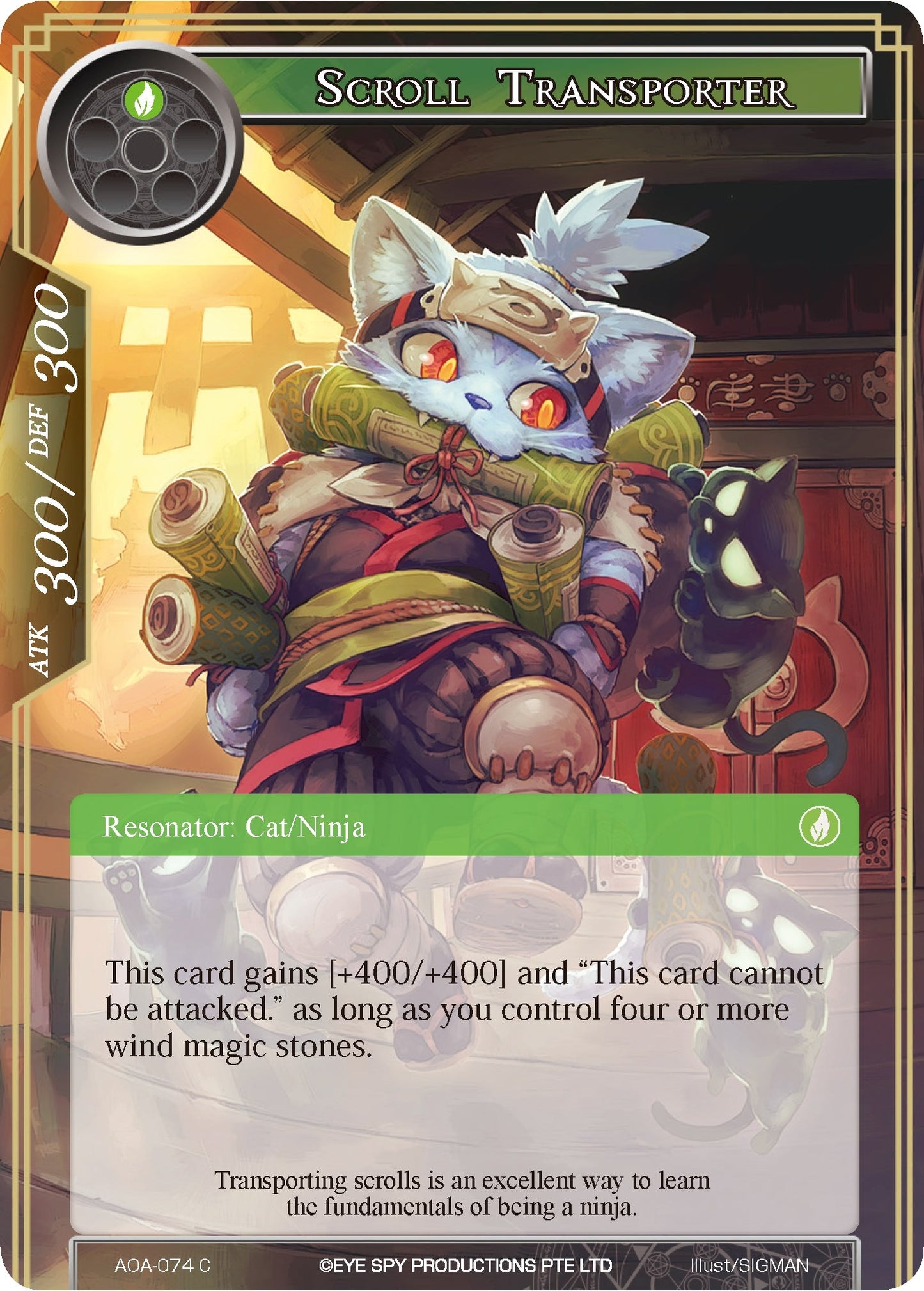 Scroll Transporter (74) [AOA] - Force of Will Single