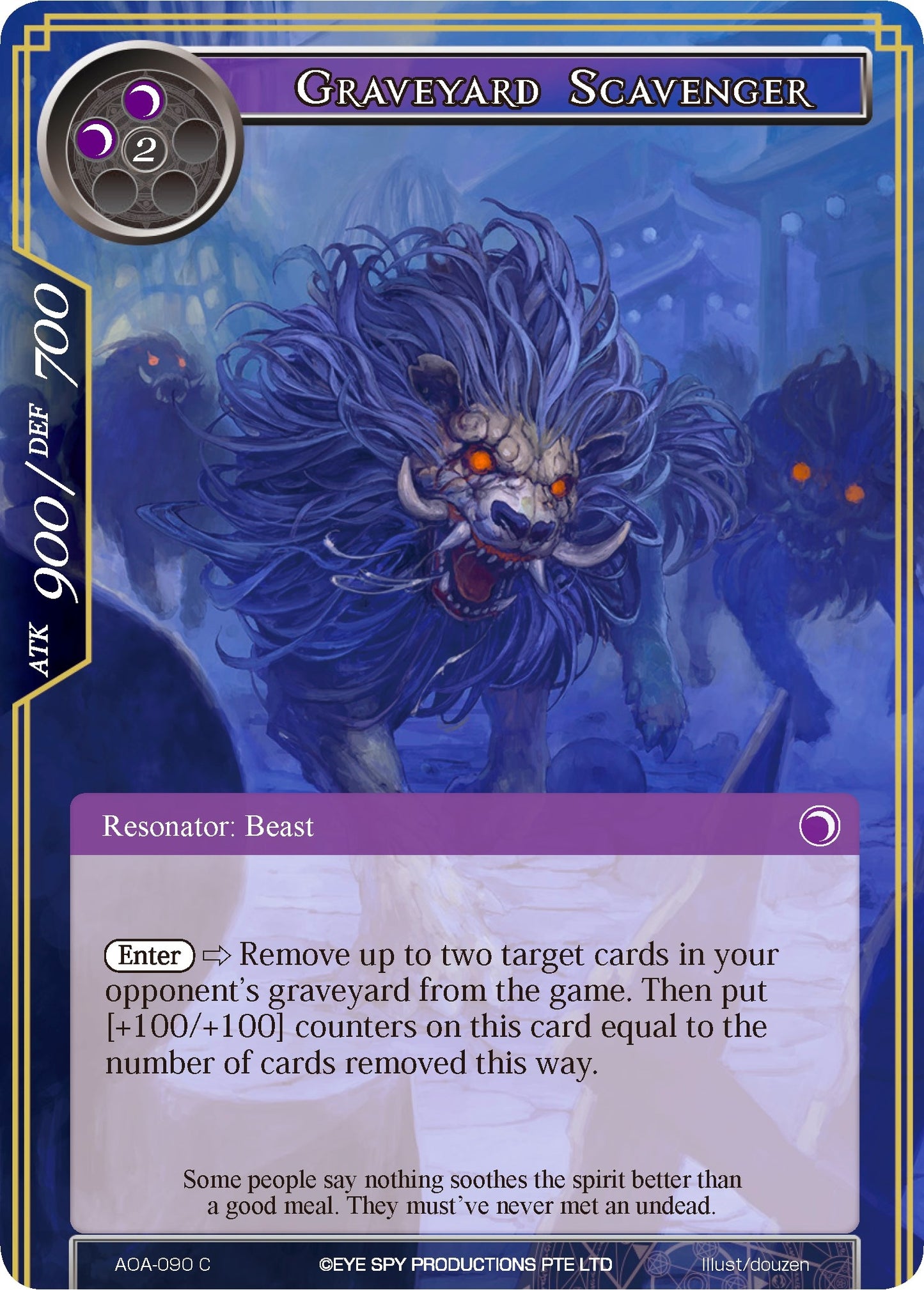 Graveyard Scavenger (90) [AOA] - Force of Will Single