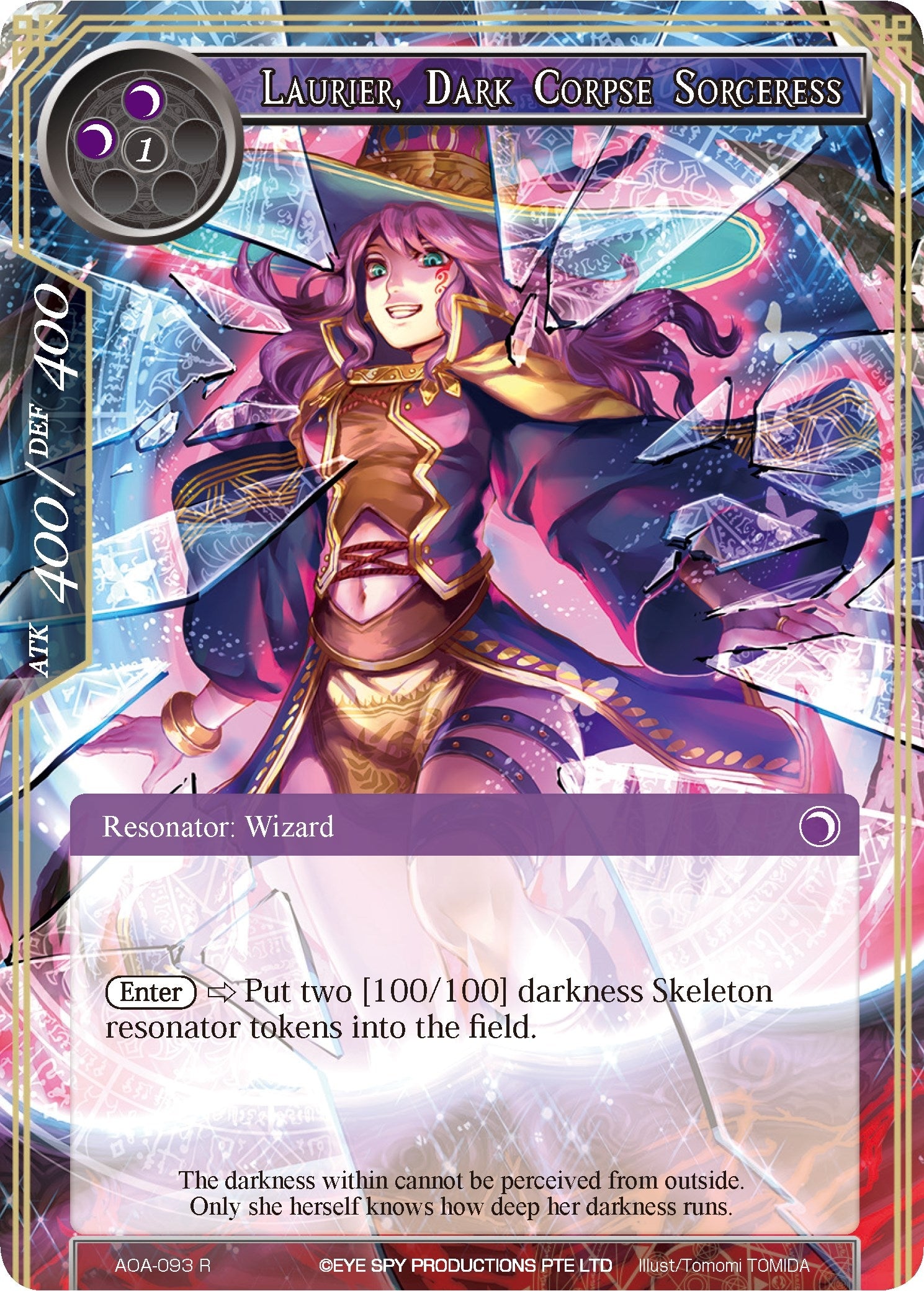 Laurier Dark Corpse Sorceress (93) [AOA] - Force of Will Single