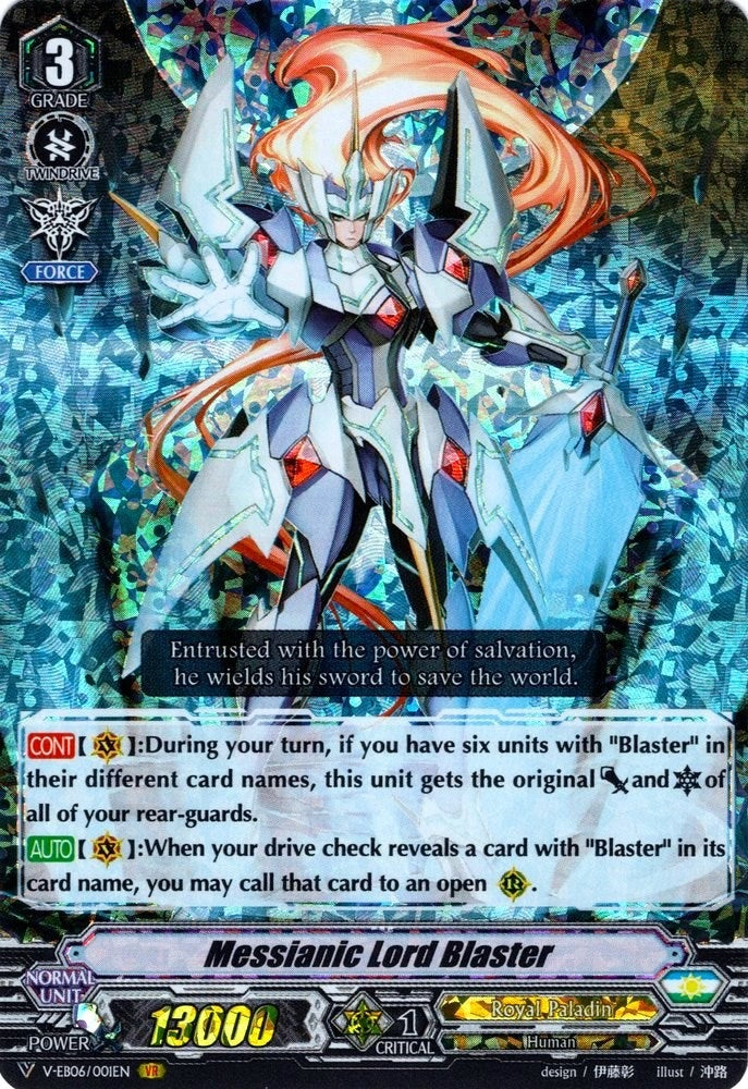 Messianic Lord Blaster (6001) [V-EB06] - Cardfight Vanguard Single