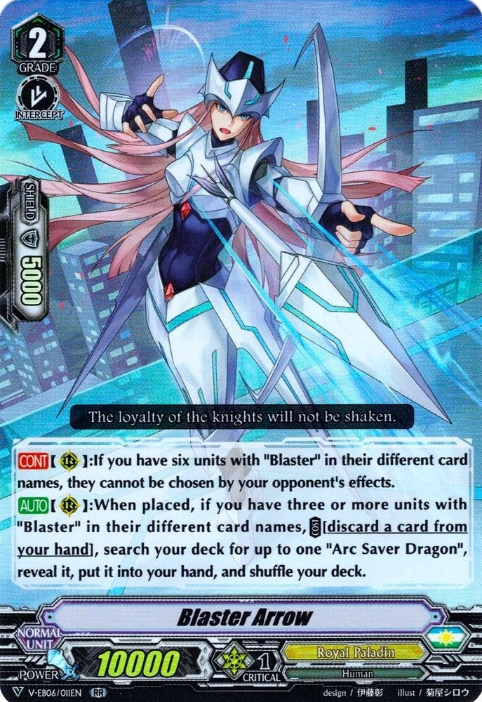 Blaster Arrow (6011) [V-EB06] - Cardfight Vanguard Single