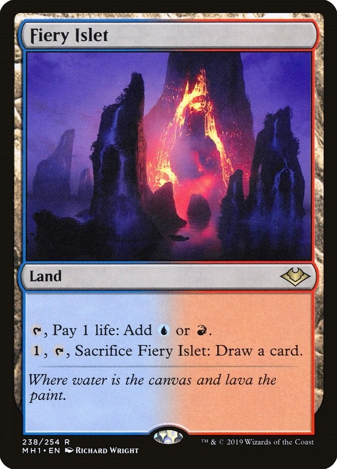 Fiery Islet (238) [MH1] - MTG Single