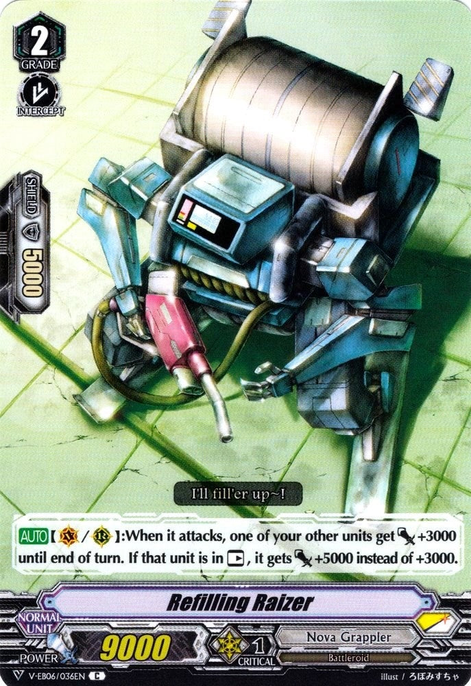 Refilling Raizer (6036) [V-EB06] - Cardfight Vanguard Single
