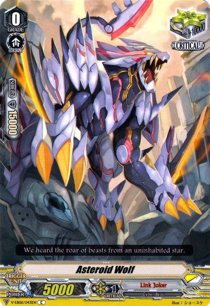 Asteroid Wolf (6043) [V-EB06] - Cardfight Vanguard Single