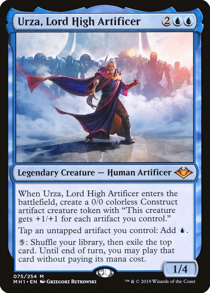 Urza Lord High Artificer (75) [MH1] - MTG Single