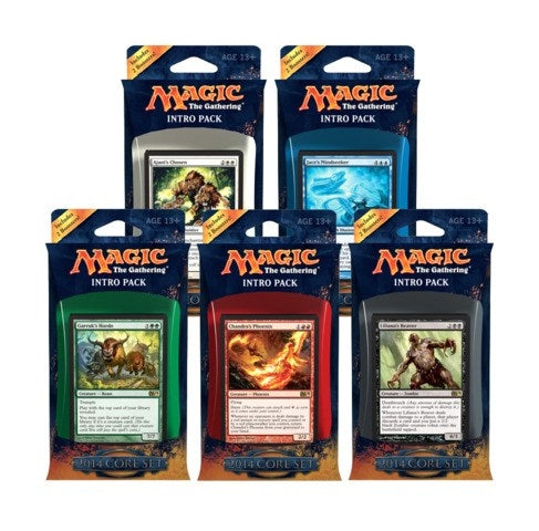 Magic 2014 (M14) - Intro Pack [Set of 5] [M14] - MTG Sealed
