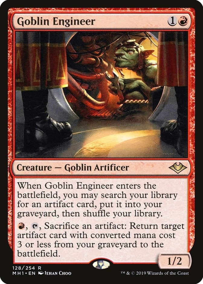 Goblin Engineer (128) [MH1] - MTG Single