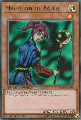 Magician of Faith (1) (SBAD) - YuGiOh Single