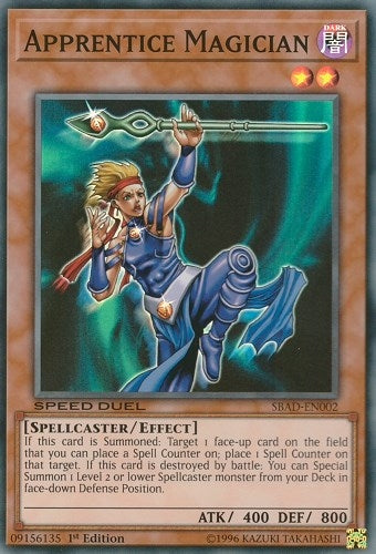 Apprentice Magician (2) (SBAD) - YuGiOh Single