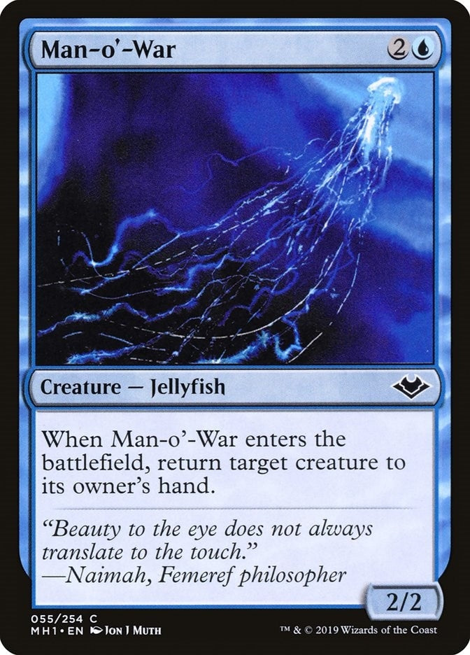 Man-o’-War (55) [MH1] - MTG Single