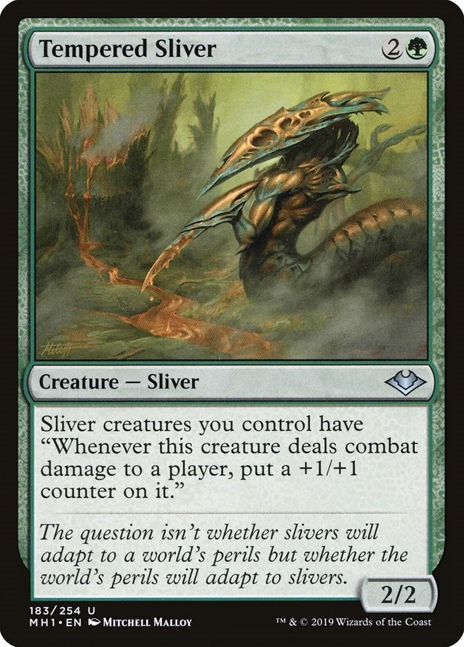 Tempered Sliver (183) [MH1] - MTG Single