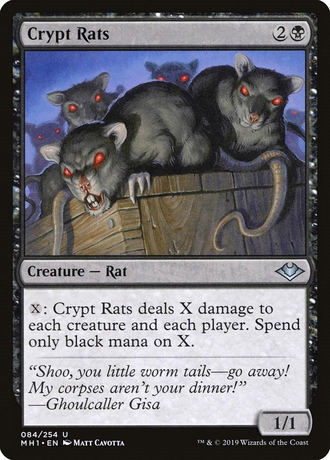 Crypt Rats (84) [MH1] - MTG Single