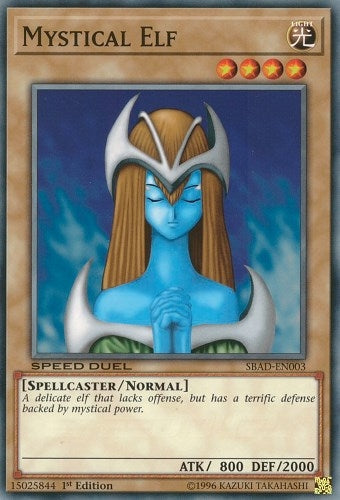 Mystical Elf (3) (SBAD) - YuGiOh Single