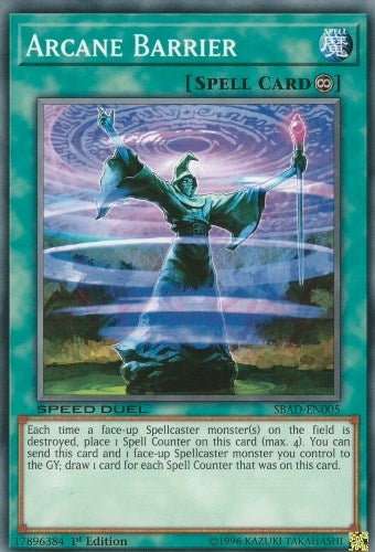 Arcane Barrier (5) (SBAD) - YuGiOh Single