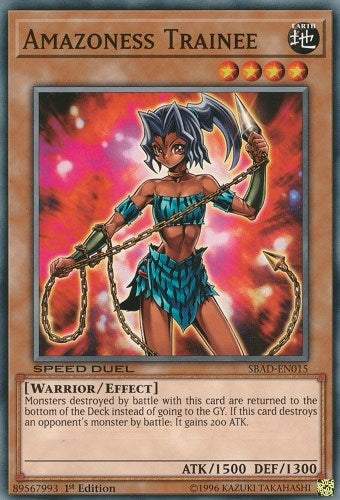 Amazoness Trainee (15) (SBAD) - YuGiOh Single
