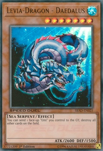 Levia-Dragon - Daedalus (25) (SBAD) - YuGiOh Single