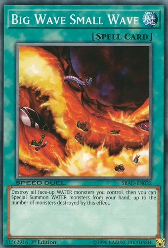 Big Wave Small Wave (32) (SBAD) - YuGiOh Single