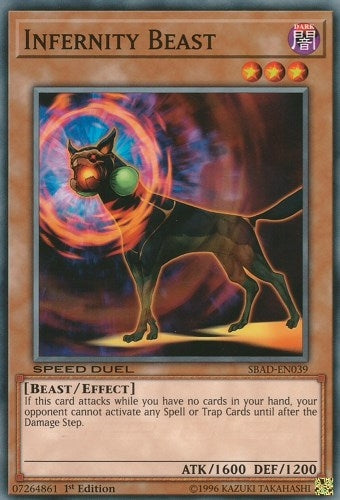 Infernity Beast (39) (SBAD) - YuGiOh Single