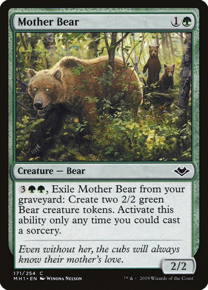 Mother Bear (171) [MH1] - MTG Single