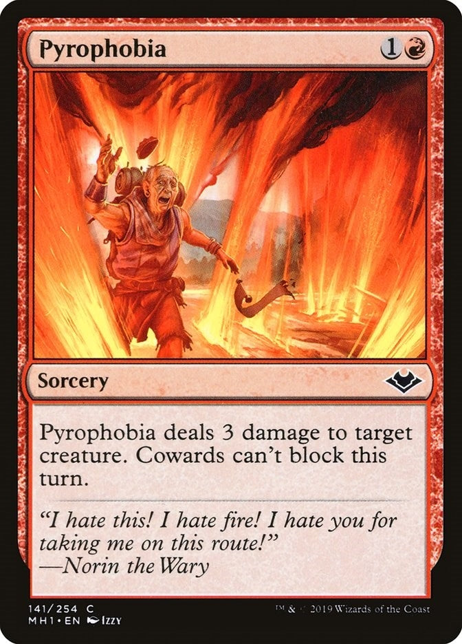 Pyrophobia (141) [MH1] - MTG Single