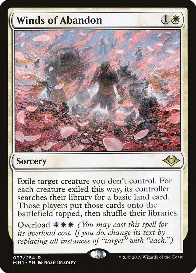 Winds of Abandon (37) [MH1] - MTG Single