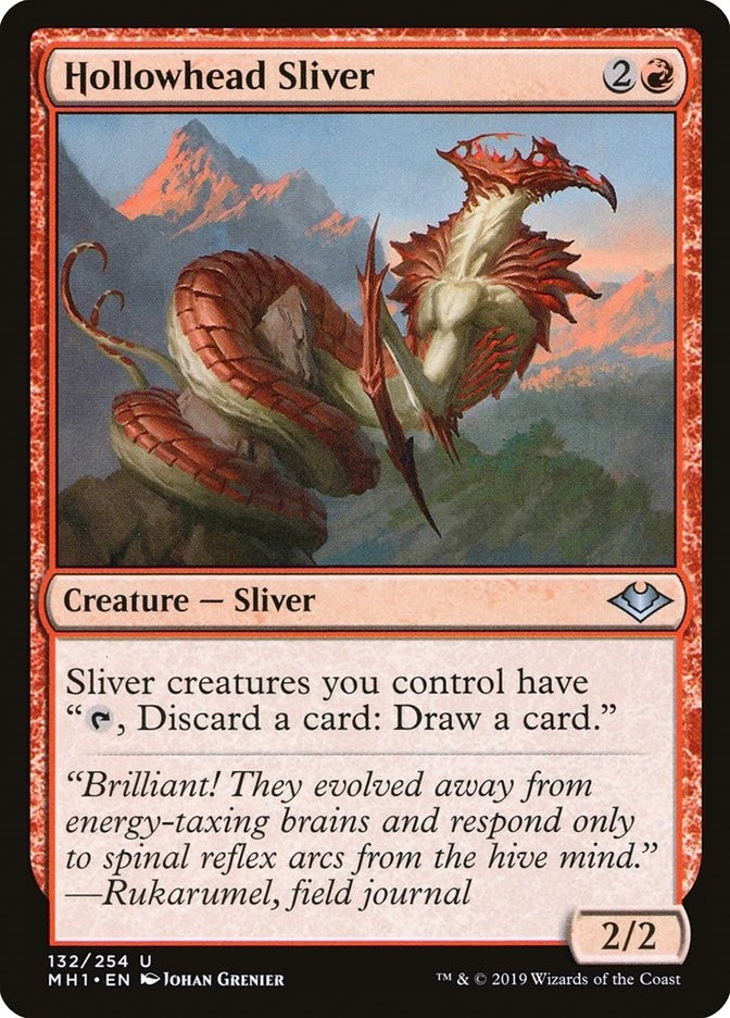 Hollowhead Sliver (132) [MH1] - MTG Single