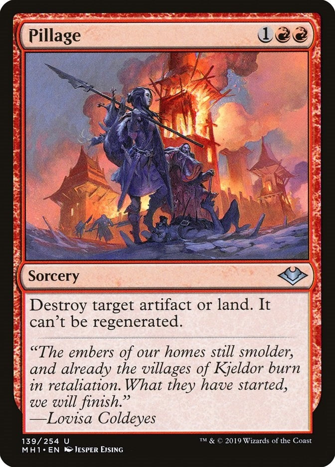 Pillage (139) [MH1] - MTG Single