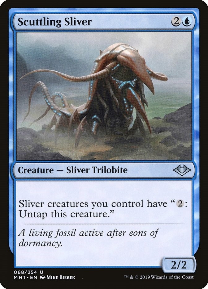 Scuttling Sliver (68) [MH1] - MTG Single