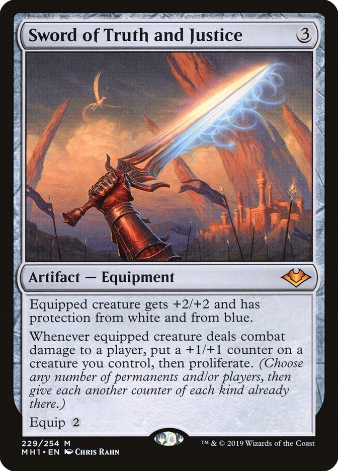 Sword of Truth and Justice (229) [MH1] - MTG Single