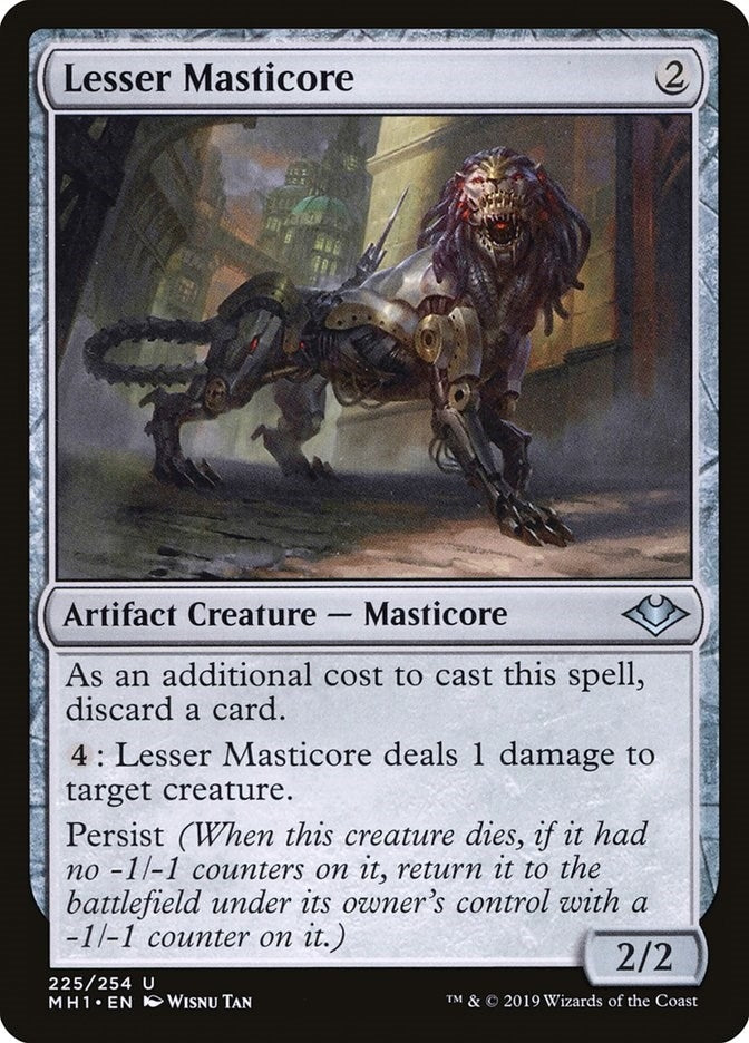 Lesser Masticore (225) [MH1] - MTG Single
