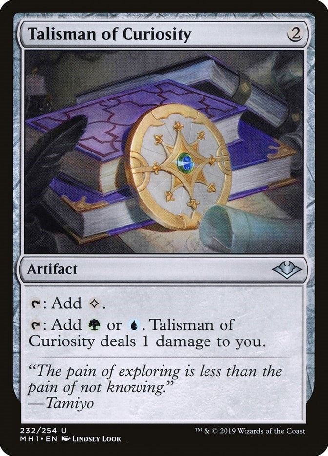 Talisman of Curiosity (232) [MH1] - MTG Single