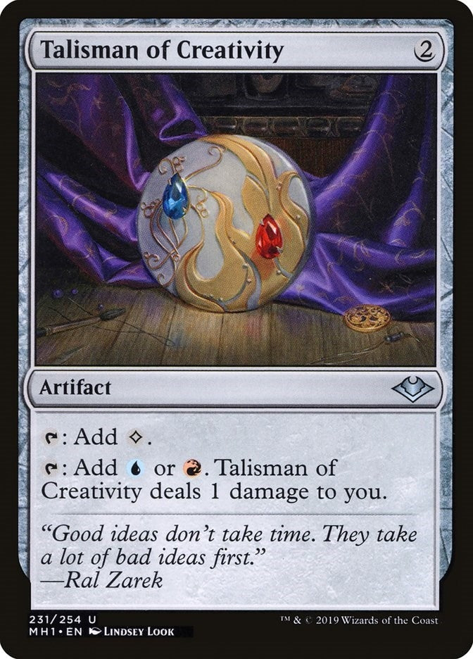 Talisman of Creativity (231) [MH1] - MTG Single