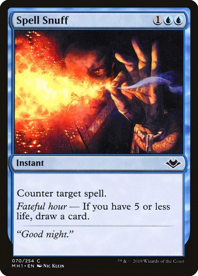 Spell Snuff (70) [MH1] - MTG Single