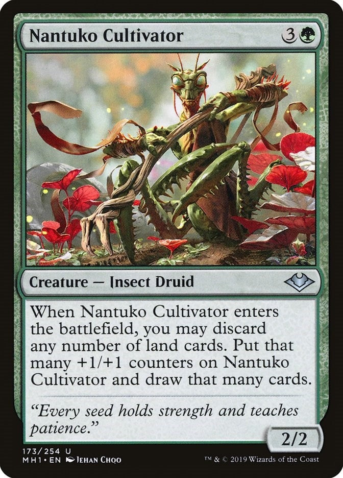 Nantuko Cultivator (173) [MH1] - MTG Single
