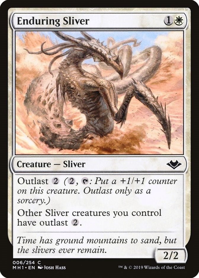 Enduring Sliver (6) [MH1] - MTG Single