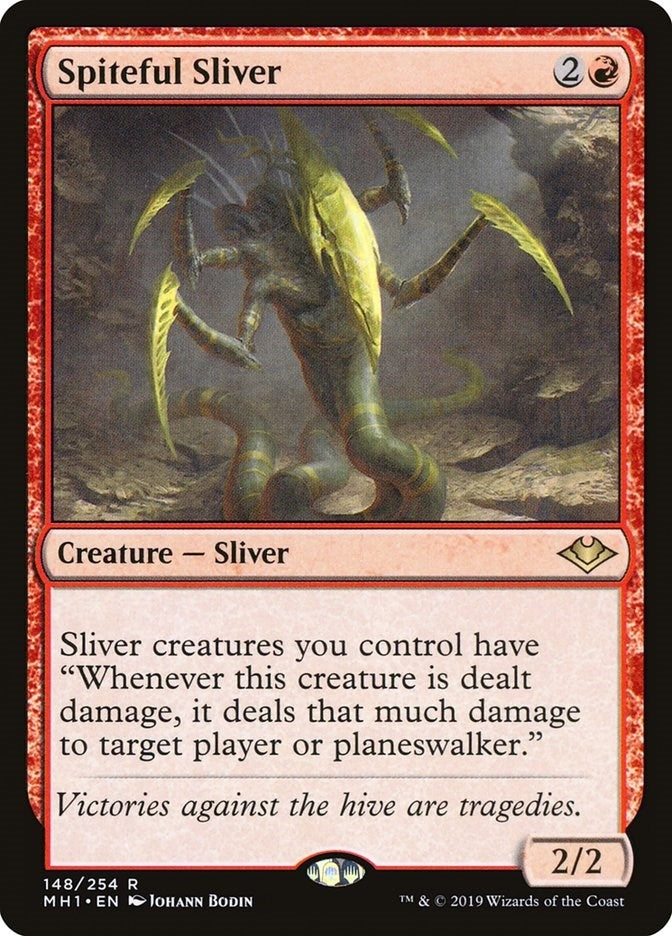 Spiteful Sliver (148) [MH1] - MTG Single