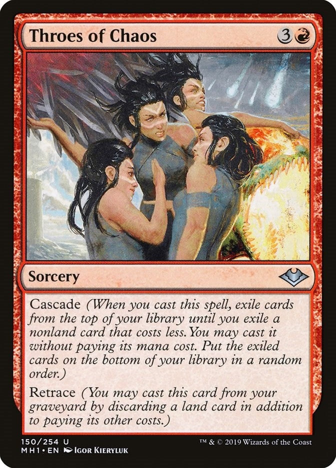 Throes of Chaos (150) [MH1] - MTG Single