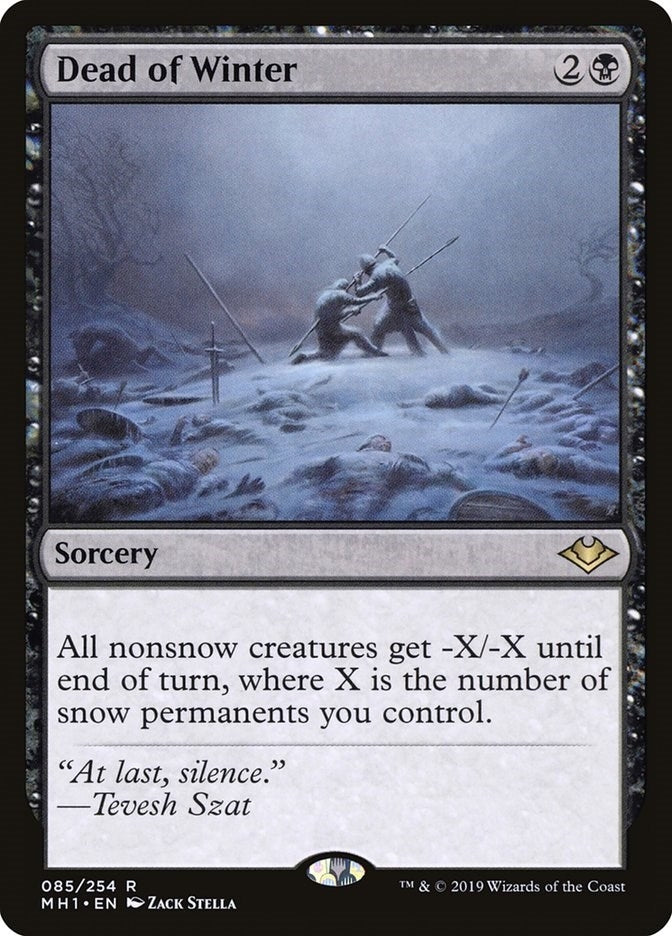 Dead of Winter (85) [MH1] - MTG Single