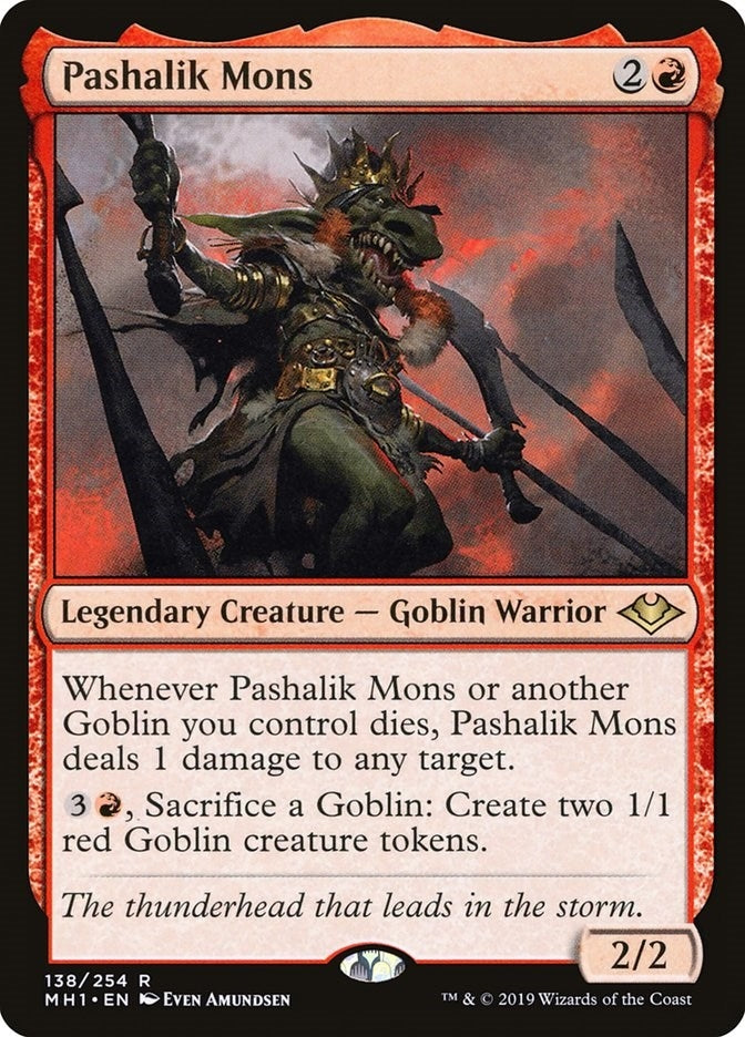 Pashalik Mons (138) [MH1] - MTG Single