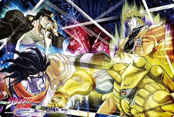 Bushiroad Rubber Mat Collection Vol.414: JoJo’s Bizarre Adventure: Stardust Crusaders - Jotaro & DIO (414) - Playmats