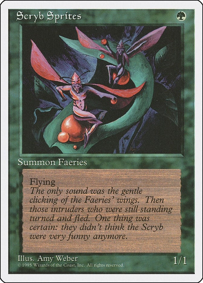 Scryb Sprites [4ED] - MTG Single