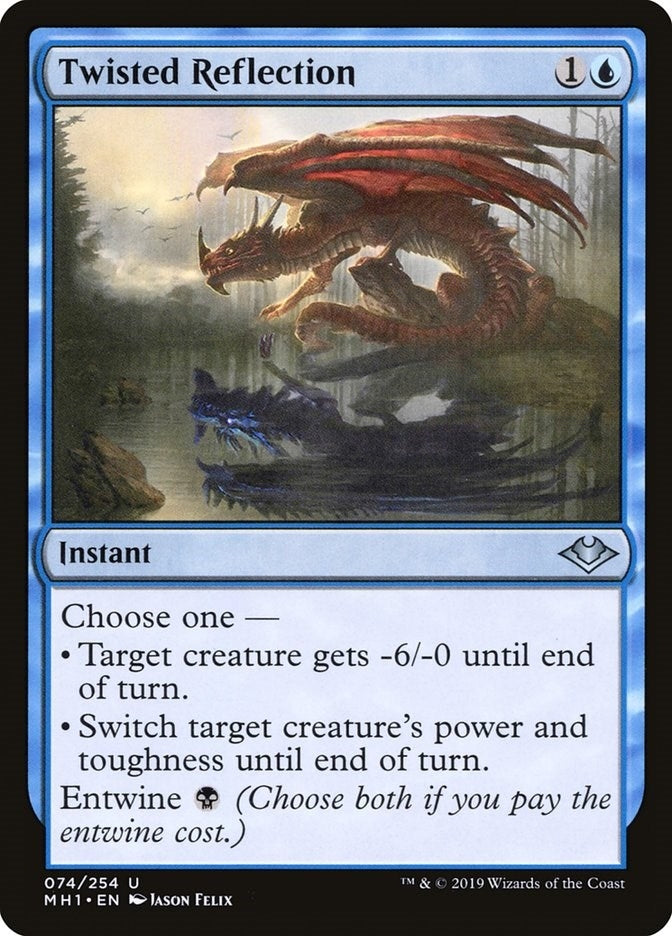 Twisted Reflection (74) [MH1] - MTG Single