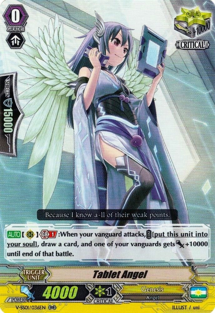 Tablet Angel (1036) [V-SS01] - Cardfight Vanguard Single