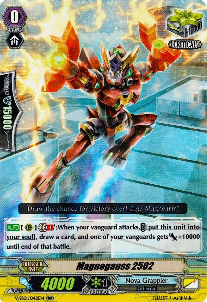 Magnegauss 2502 (1042) [V-SS01] - Cardfight Vanguard Single