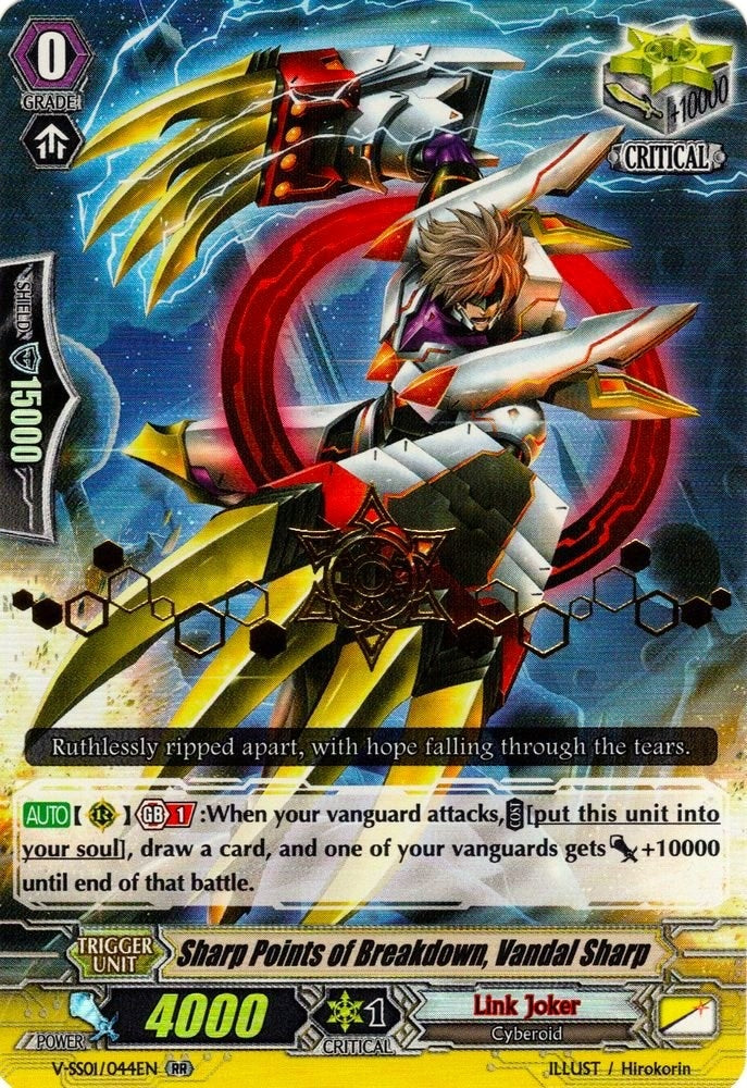 Sharp Points of Breakdown Vandal Sharp (Hot Stamped) (1044) [V-SS01] - Cardfight Vanguard Single
